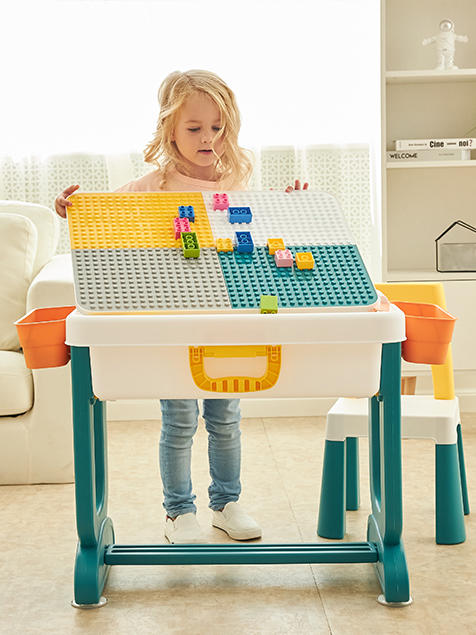Kids Children Plastic Study Table Children Study Play Table And Chair