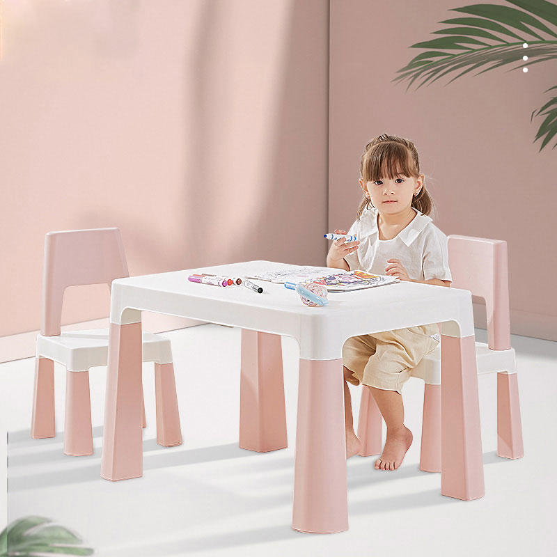 Best Selling Sale Pp Plastic Table Chair Kids Reading Study Table Chair