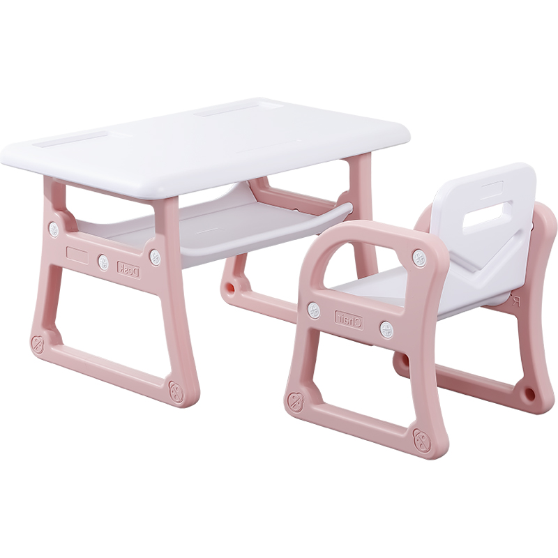 Kindergarten Adjustable Comfortable Kids Furniture Study Table Children Study Table Kids Desk Chair Set