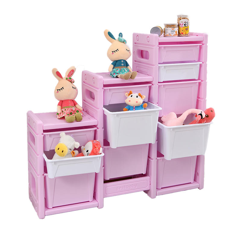 Promotional High Quality Pe Kids Toy Storage Organizer Kids Toy Storage Shelf