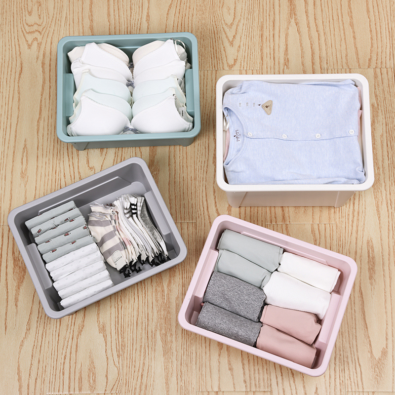 Eco-friendly Toys Organizer Storage Plastic Clothes Storage Box