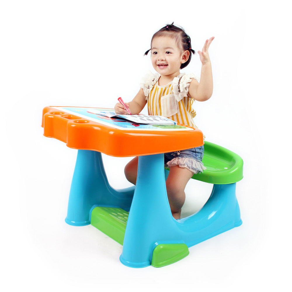 Hot Sale Children Study Table Chair Kids Study Table Plastic Kids Table