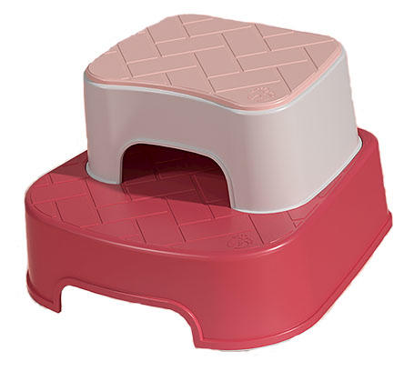 2021 New Non Slip Plastic Baby Double Step Stool folding chair For Toddler