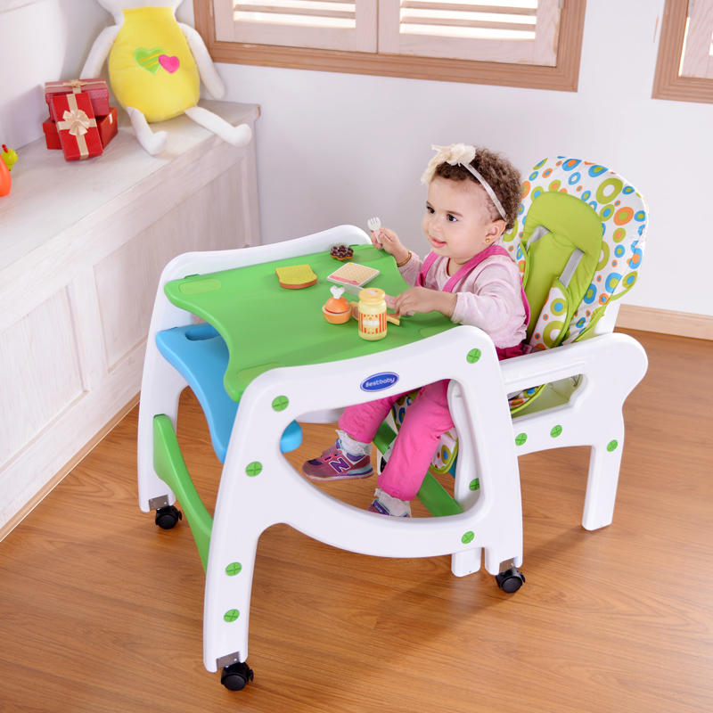 Baby Eating Seats Kids Dining Chair Adjustable Baby Highchairs Simple Plastic Multifunction Sitting Feeding Portable Baby Highch