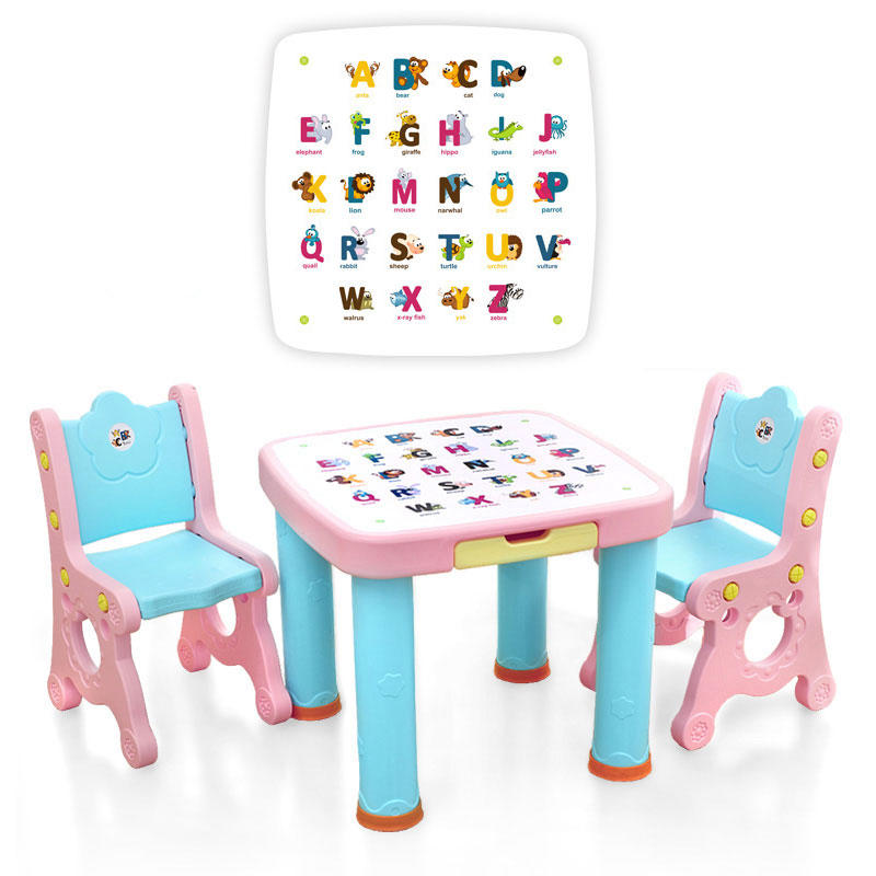 Kids Study Table Chair Set Child Study Table And Chair Kids Cartoon Study Table And Chair