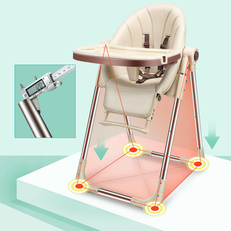 Multi-function Plastic Baby Safety Dining High Sitting Chair Babies Travel High Chair